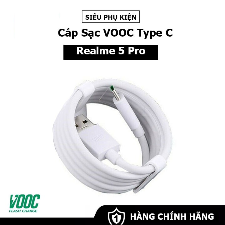 Cáp Sạc VOOC Cho Realme 5 Pro - Cáp Sạc Type C