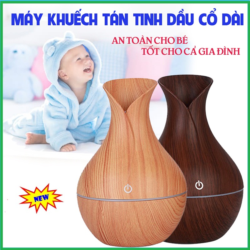 (Cao Cấp) MÁY XÔNG TINH DẦU GỖ LỤC BÌNH. Máy Xông Tinh Dầu Hiệu Quả Tốt - Sản Phẩm Chất Lượng. Thiết Kế Nhỏ Gọn, Đẹp Mắt, Sang Trọng, Dễ Dàng Đặt Mọi Nơi Trong Nhà. Mang Đến Cảm Giác An Tâm Khi Sử Dụng.
