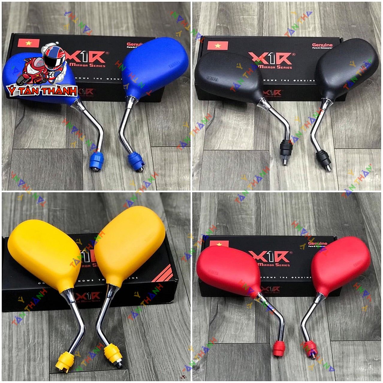 Kiếng Spark màu cho xe exciter,sirius