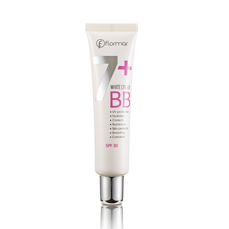 Kem trang điểm dưỡng da bb cream flormar bb white cream màu light medium 30g