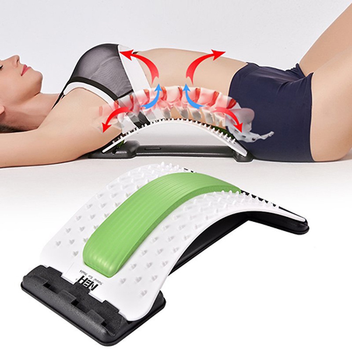 Khung nắn chỉnh cột sống Nhật trị liệu đau mỏi lưng, cải thiện thoái hoá, thoát vị đĩa đệm, chỉ 20phút mỗi ngày  KHUNG TẬP  CỘT SỐNG - TRỊ LIỆU ĐAU MỎI LƯNG – CẢI THIỆN TÌNH TRẠNG ĐAU NHỨC VÀ THOÁI HÓA CỘT SỐ