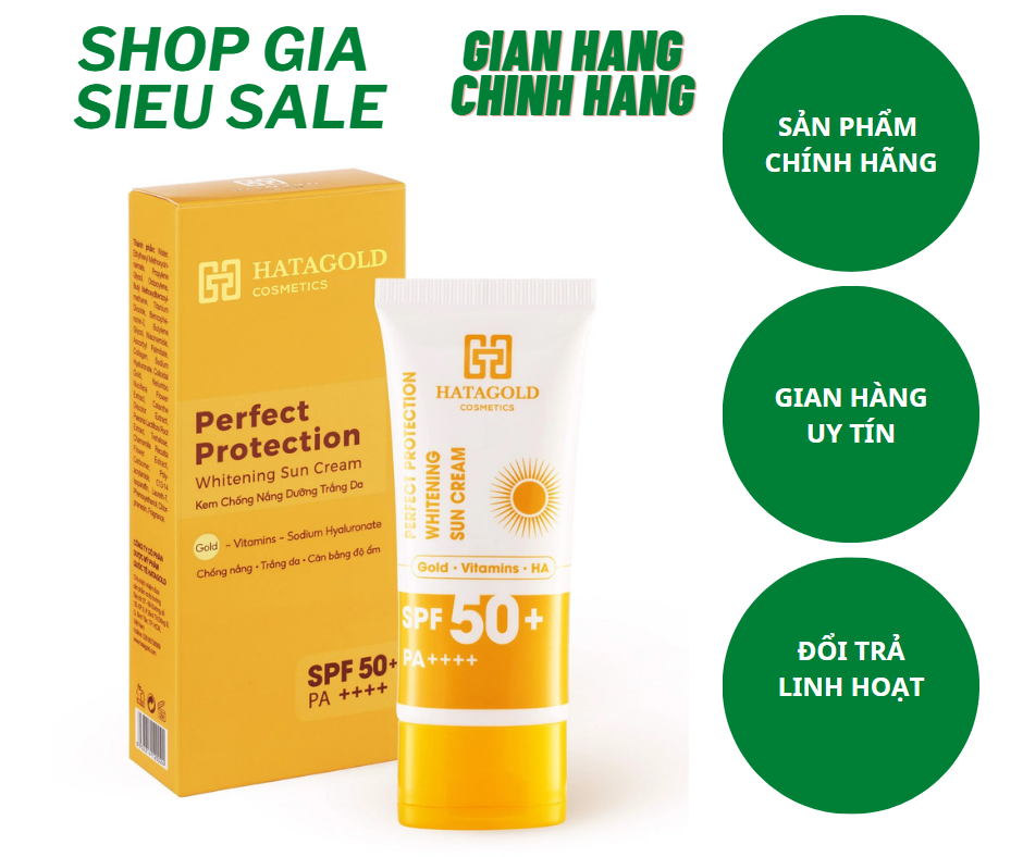 Kem Chống Nắng Cúc La Mã Hatagold Cosmetics