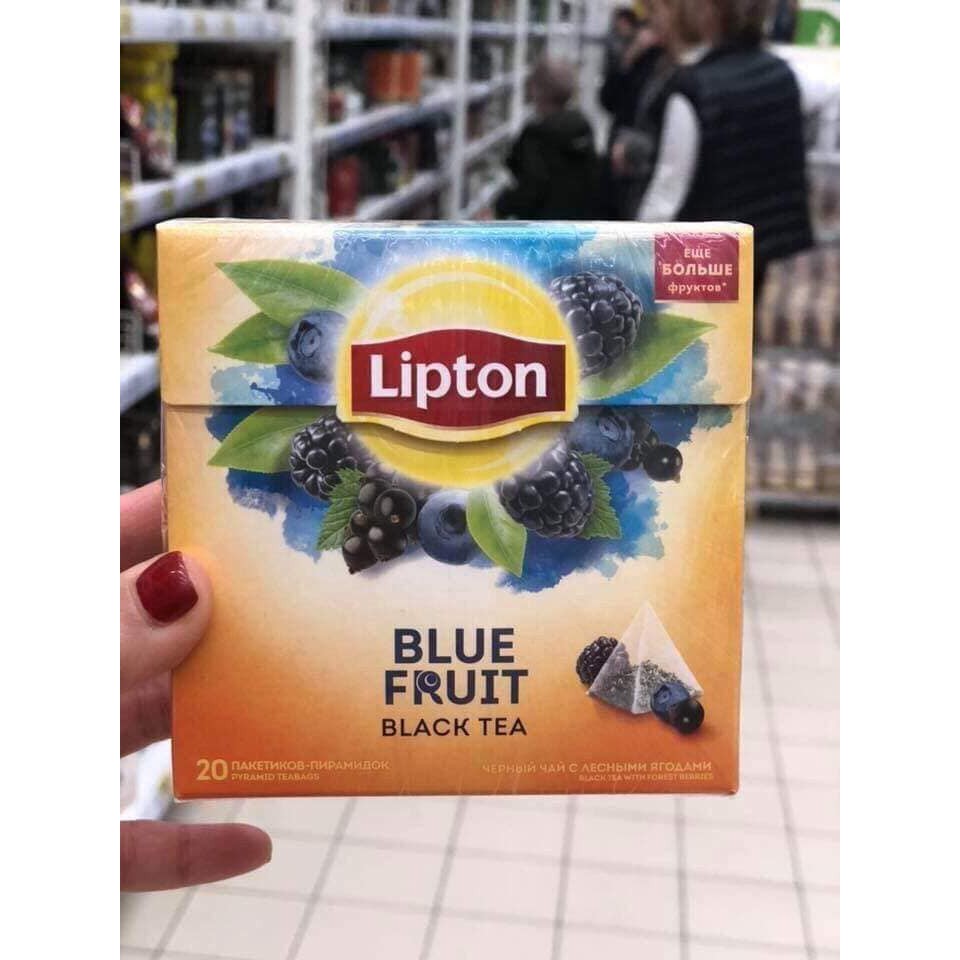 Trà Lipton Nga hộp 20 túi lọc Việt Quất