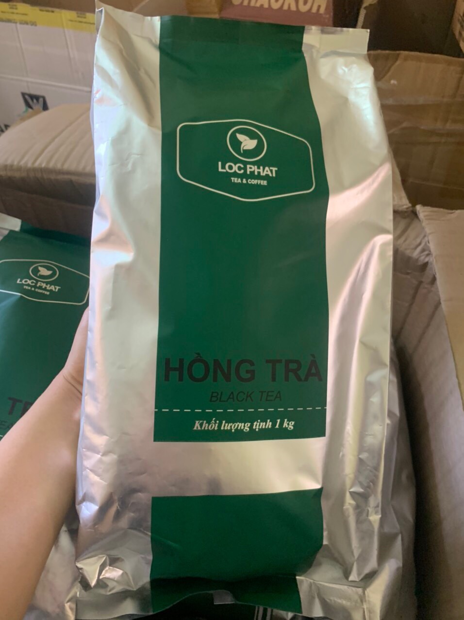 Hồng trà lộc phát 1kg - nguyên liệu pha chế trà sữa, làm bánh, nấu trà sữa vị truyền thống giá tốt tại hà nội
