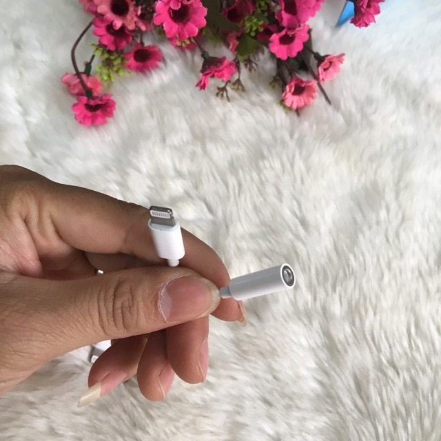 Jack chuyển đổi cổng chuyển đổi chân sạc thành chân tai nghe 3.5mm cho iPhon / Jack .Z.i.n. Bóc Máy