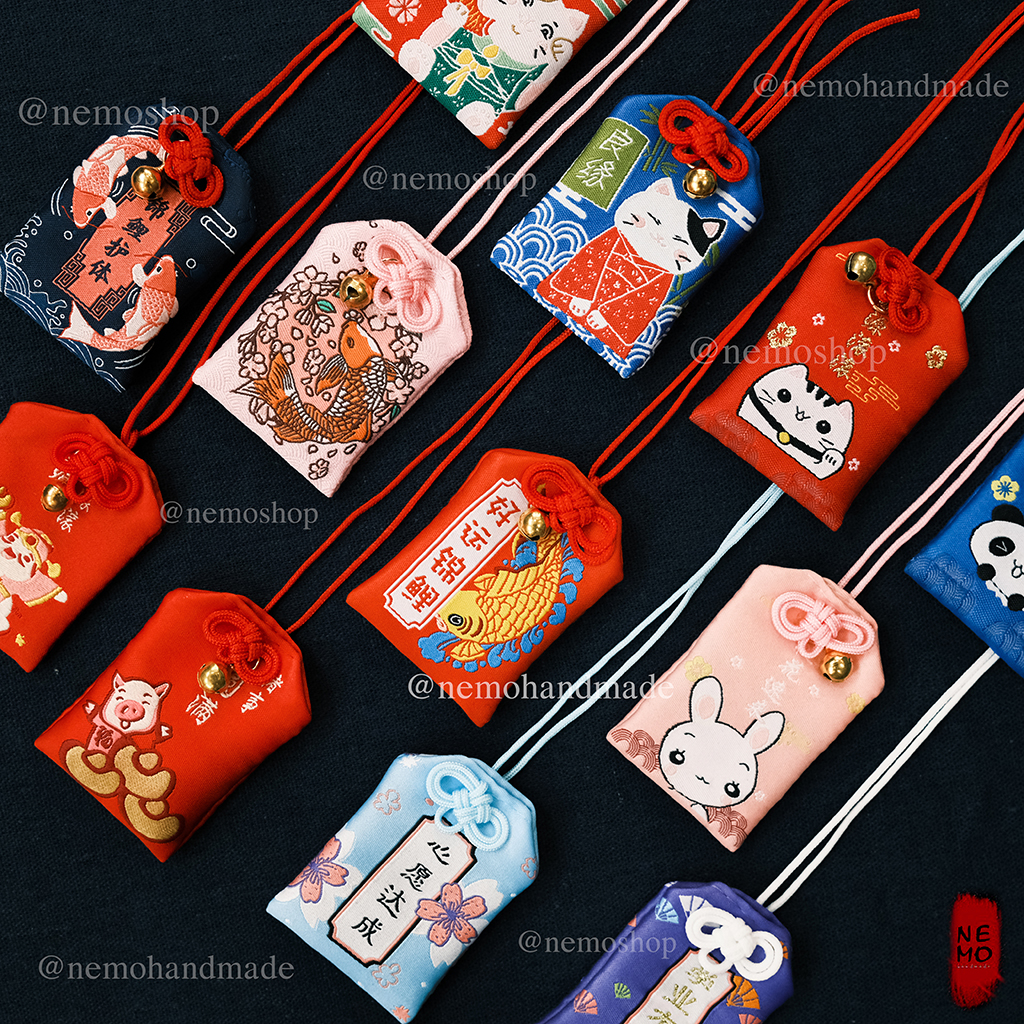 Túi Phước May Mắn Omamori Kèm Quà Tặng Nemo Handmade - OM12M