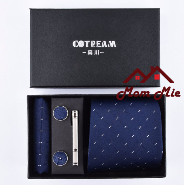 [HCM]Bộ cà vạt nam sang trọng dự tiệc hoặc làm quà tặng H6A