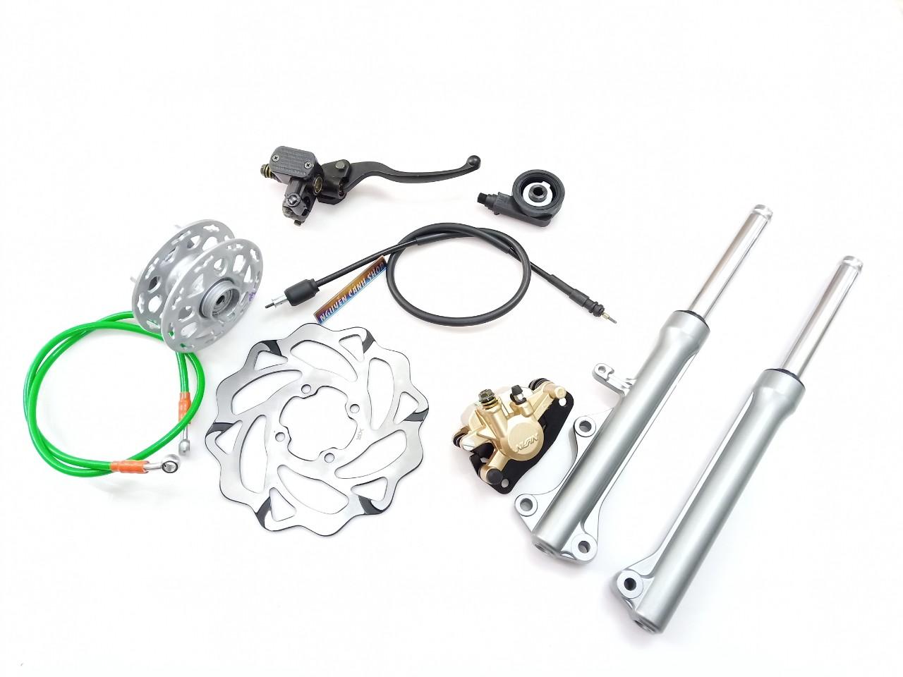 bộ đĩa trước xe sirius
