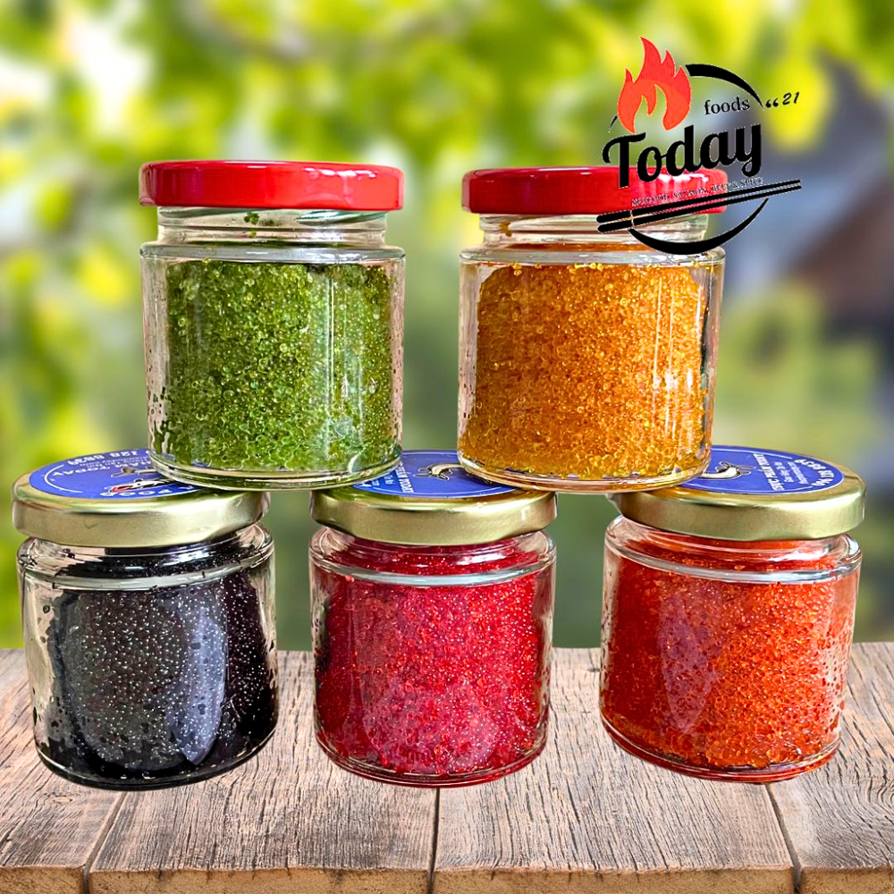 Trứng Cá Chuồn Tobiko 70G | Nhiều màu, chuyên dùng sushi, sashimi, trộn salad