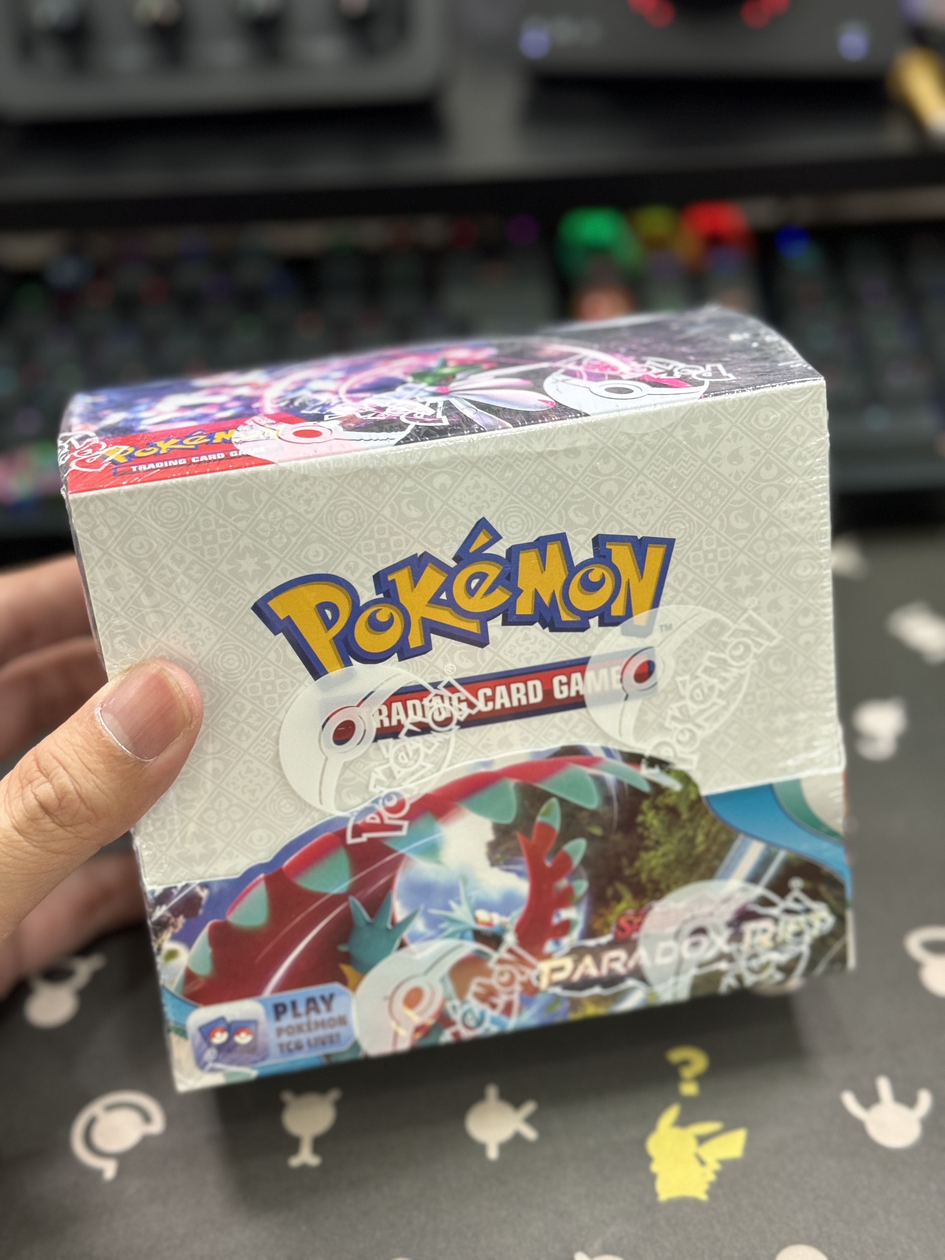 Thẻ Pokemon TCG Paradox Rift chính hãng Booster Box 36 packs