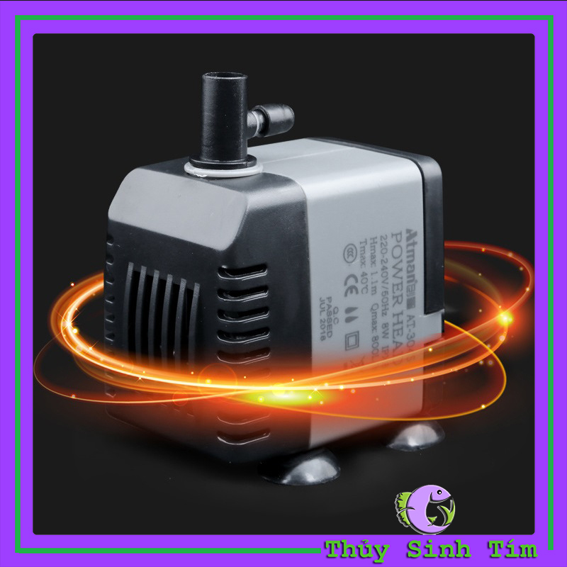 - máy bơm bể cá atman at-304s/305s/306s - thủy sinh tím