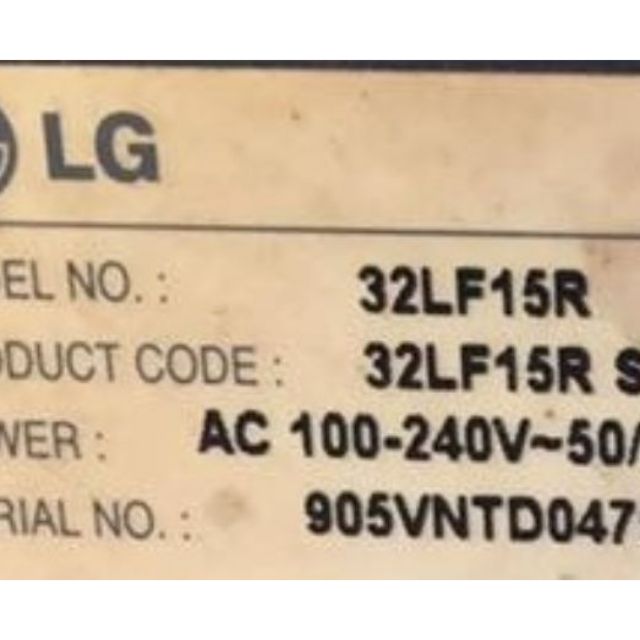 Bo nguồn 32lf15r 32lh20r
