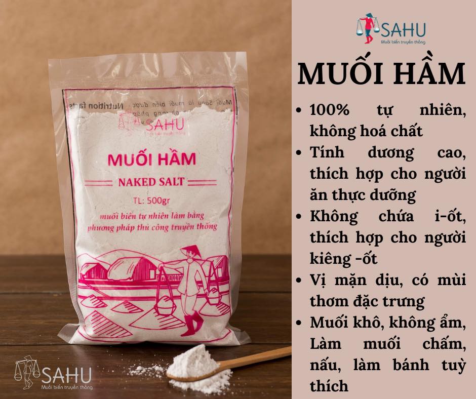 Muối hầm 750gr sahu