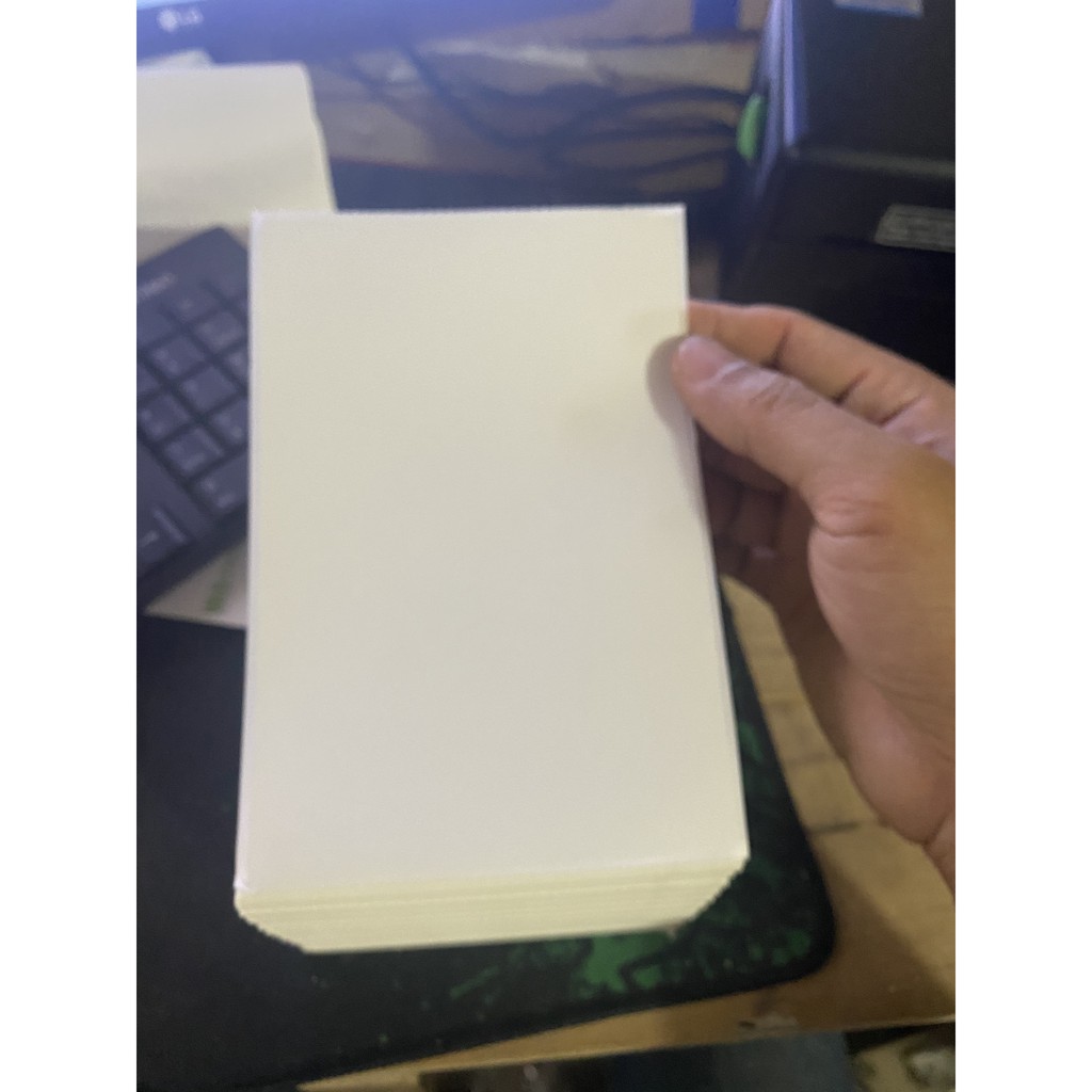 Giấy Nhãn Dán Decal Media A6 100 Tờ In Tem Vận Chuyển In Phiếu Gửi Hàng Dùng Cho Máy In Laser Văn Phòng( Tem 100X150Mm)