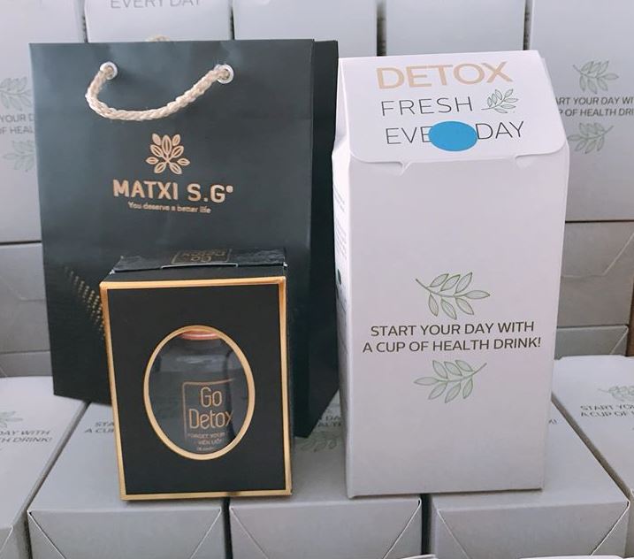 Combo go detox mẫu mới nhất - trà giảm cân combo godetox