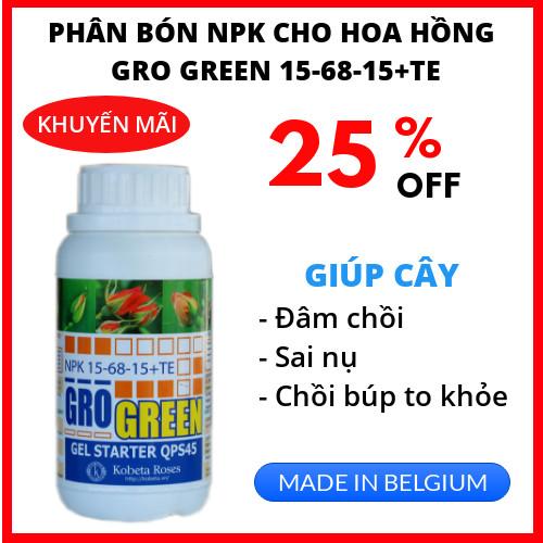 Phân bón  Simon-Gre 15-68-15+TE dành cho hoa hồng - Kobeta Garden