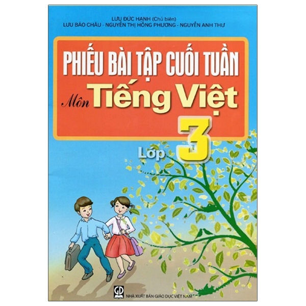 Fahasa - phiếu bài tập cuối tuần môn tiếng việt lớp 3