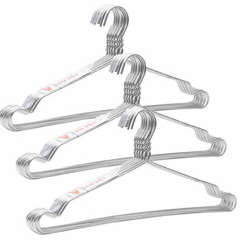 10 Móc Nhôm Treo Quần Áo Người Lớn 40Cm