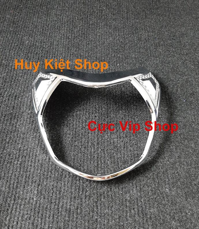 Viền đèn pha trước vision 2014 - 2019 xi inox cao cấp ms1988