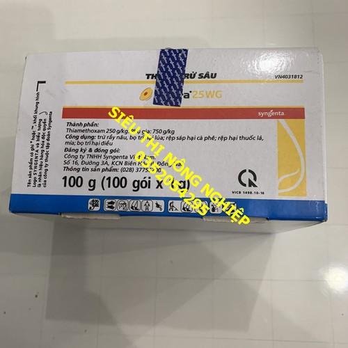 hộp 100 gói Trừ sâu xám, ve sầu, rầy xanh, rầy chổng cánh - ACTARA 25 WG
