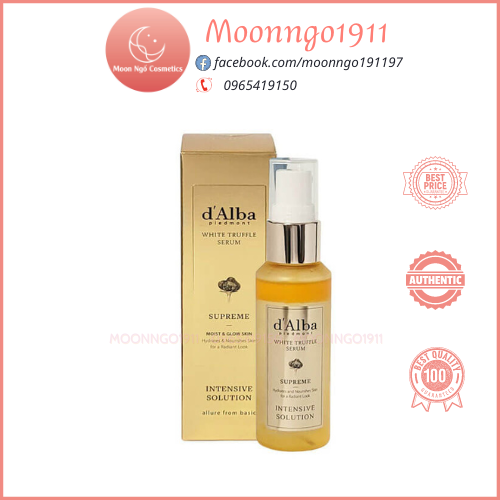 Xịt Khoáng D'Alba White Trufle Serum Supreme 50ml