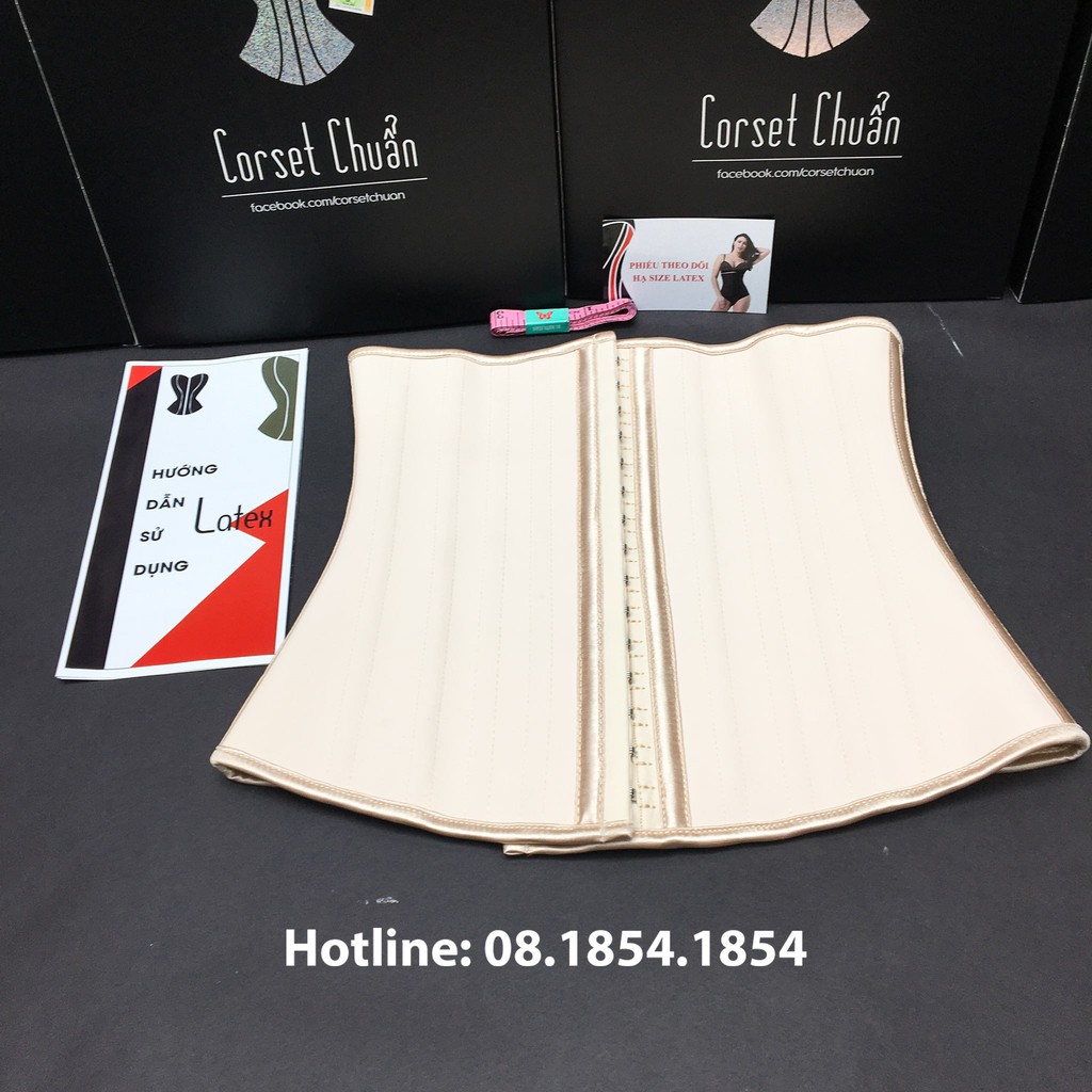 Gen nịt bụng latex 25 xương - Đai Latex 25 Xương nhập khẩu Hy Lạp chính hãng cao cấp