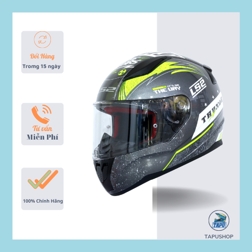 Mũ bảo hiểm fullface ls2 ff353 rapid thunder