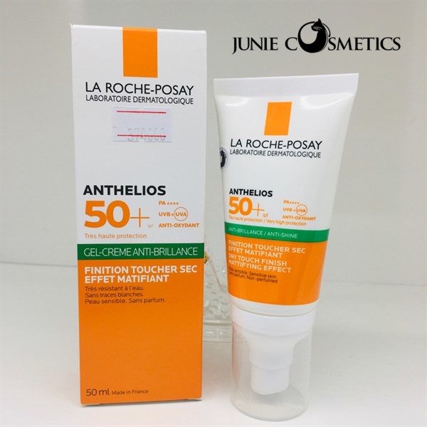 💎 Kem Chống Nắng Laroche Posay Anthelios g.el-cream Không mùi Vạch xanh lá 50ml + 15ml💯