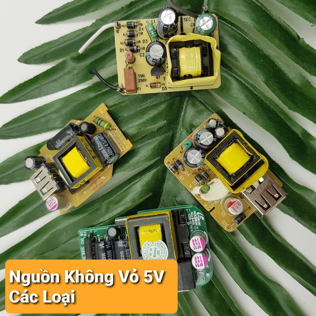 Nguồn không vỏ 5v0.5a 5v0.7a 5v1a 5v2a các loại