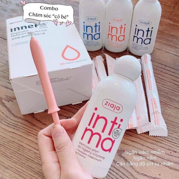 Dung Dịch Vệ Sinh Ziaja Intima Hồng