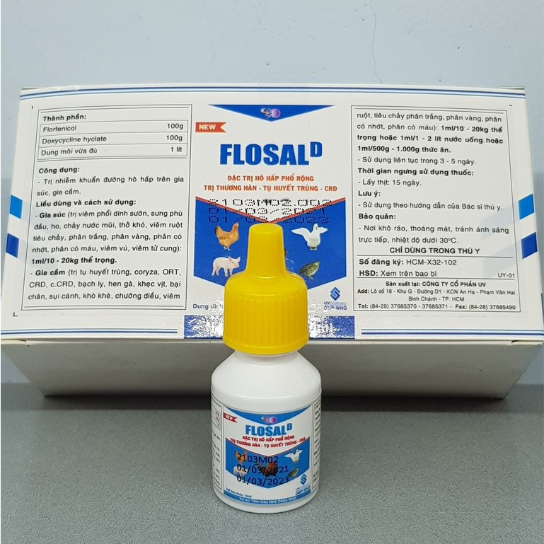 Lọ Flosal-d 10ml