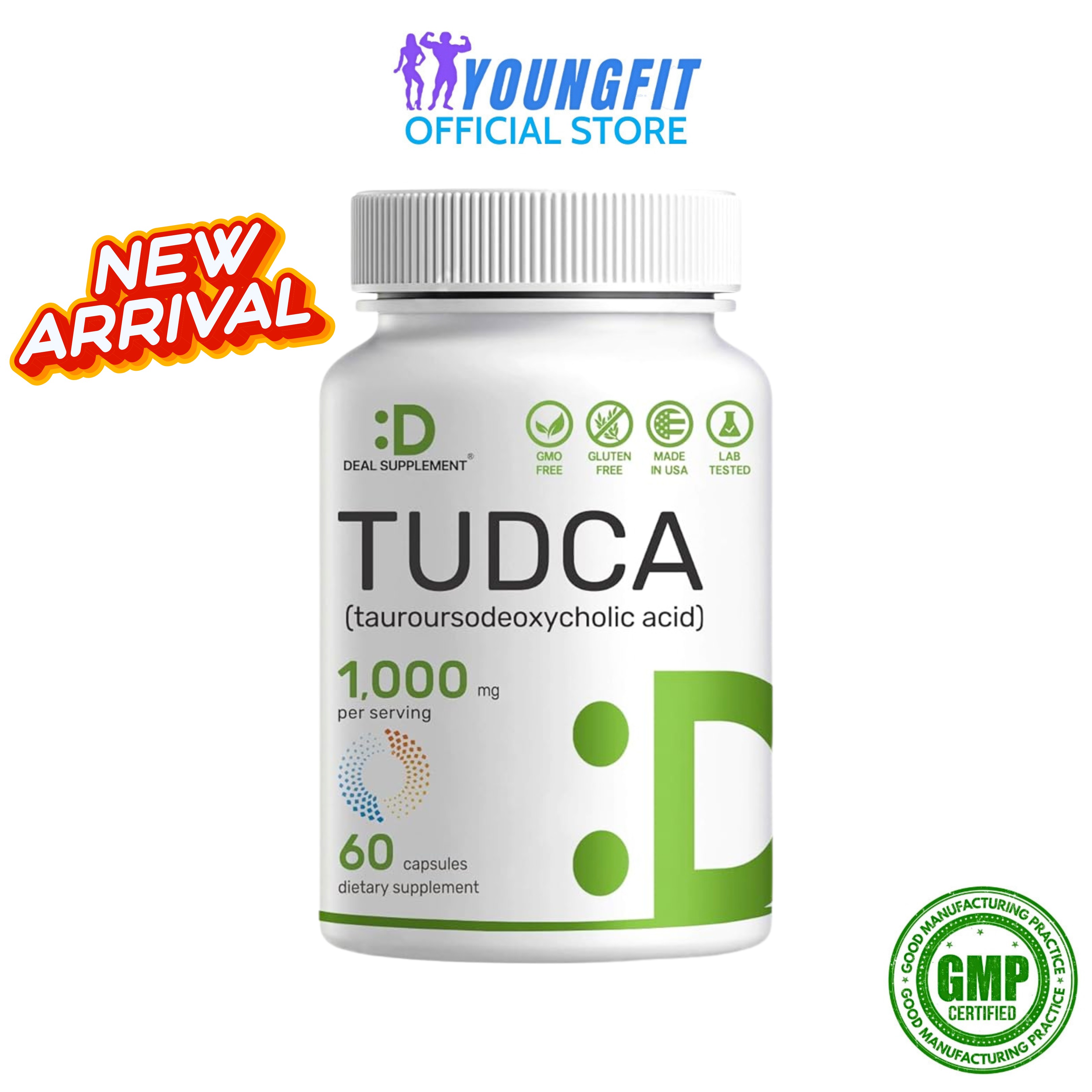 Deal Supplement Tudca 1000 mg (333.3 mg Per Capsule)