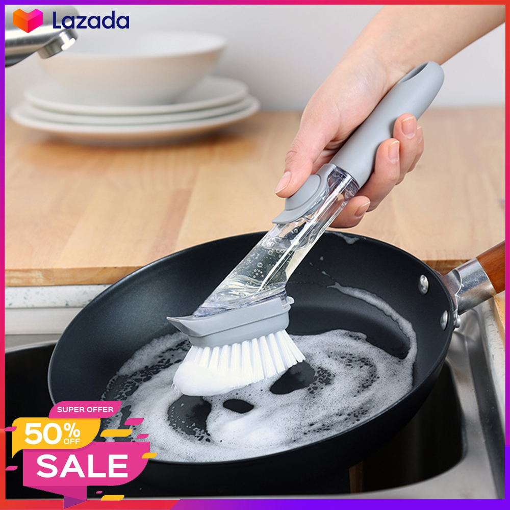 Bộ Dụng Cụ Vệ Sinh Bồn Rửa Đa Năng Tiện Ích - Đánh Bay Các Vết Bẩn Trong Bát, Đĩa, Nồi, Chảo, Bồn Rửa... - Dễ Sử Dụng - An Toàn