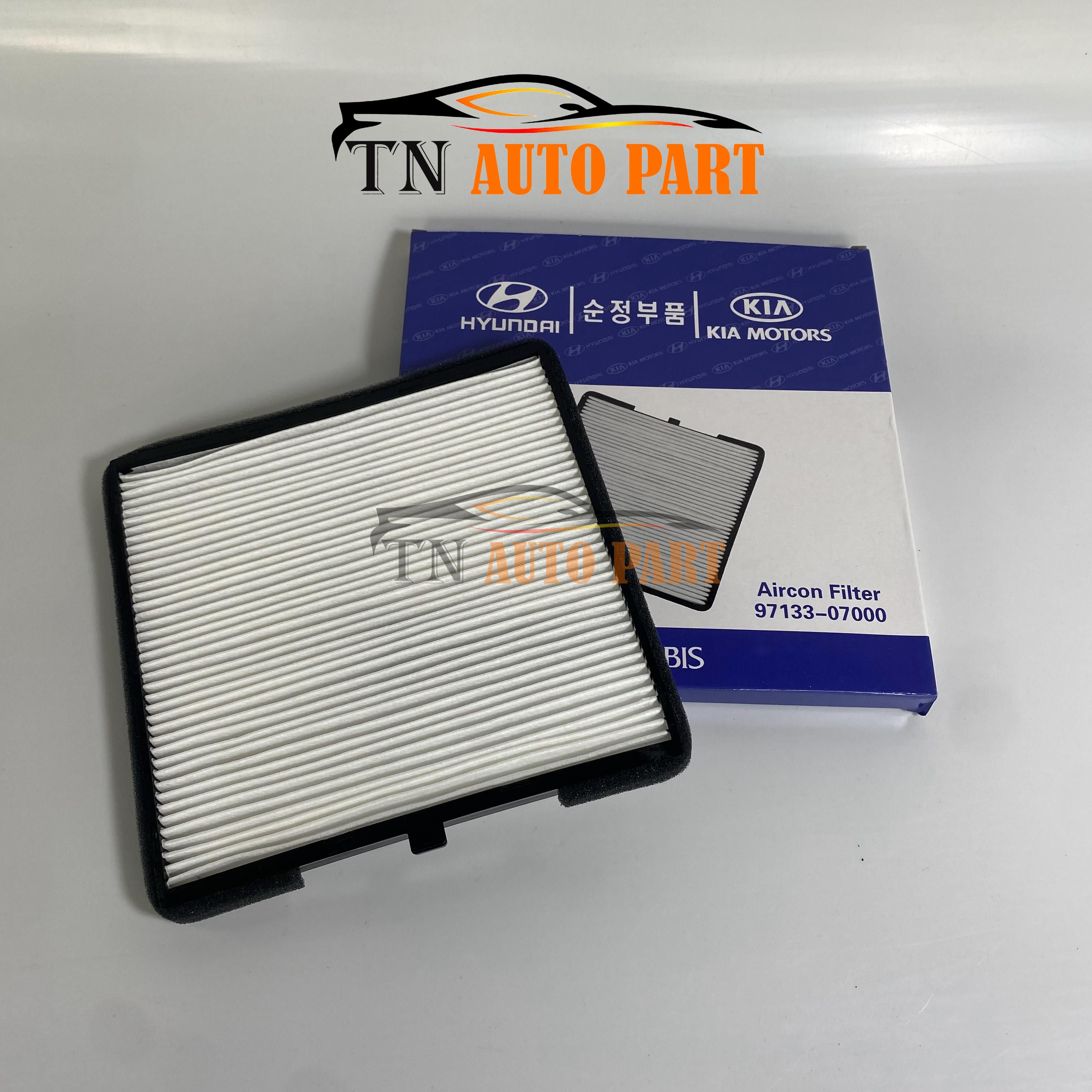 Lọc gió điều hòa kia morning, lọc gió điều hòa i10. mã 97133-07000