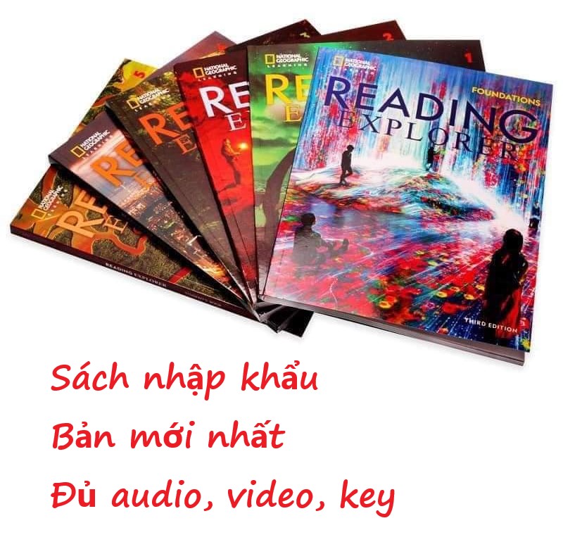 Reading explorer - sách nhập khẩu 100% tiếng anh - bản mới nhất - NXB National Geographic Learning