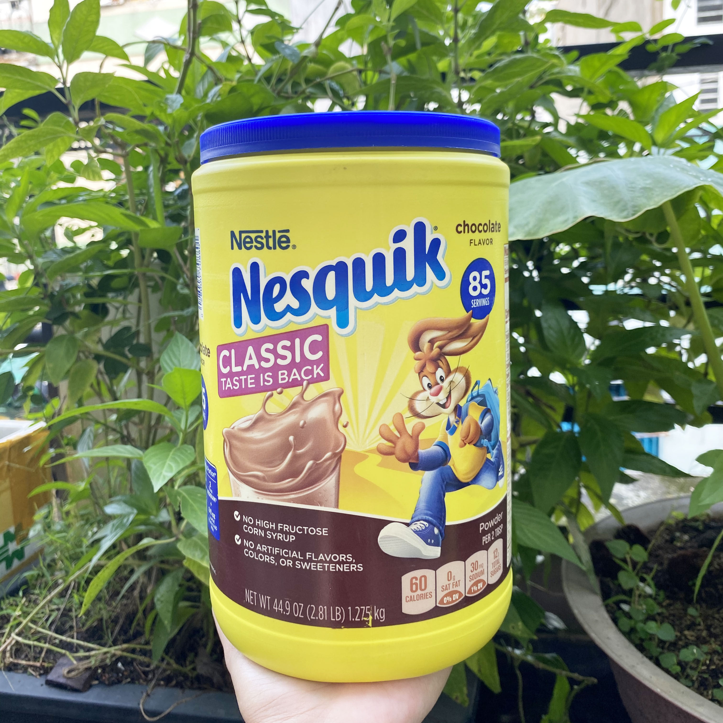 Bột cacao dinh dưỡng Nestle Nesquik hương socola 1.275kg