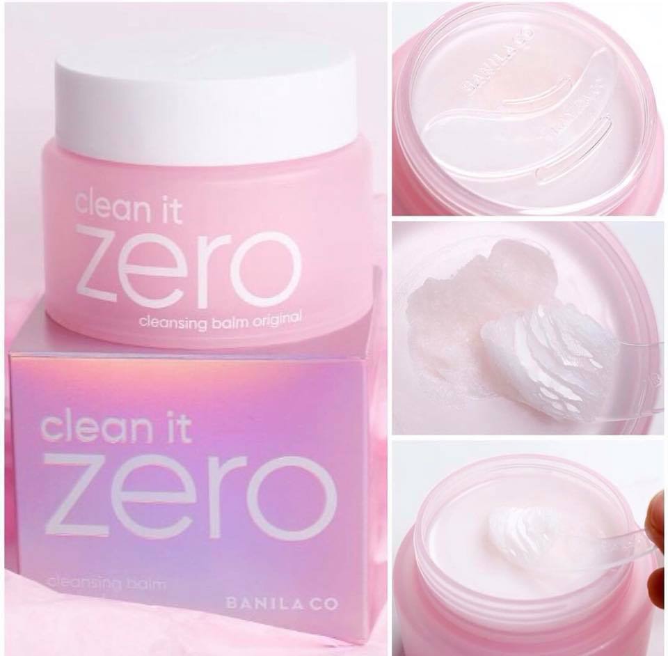 Sáp Tẩy Trang Banila Co Clean It Zero sáp tẩy trang thàn thánh sạch bụi bẩn  bã nhờn trên da mặt, sử dụng được cho mọi loại da | Lazada.vn