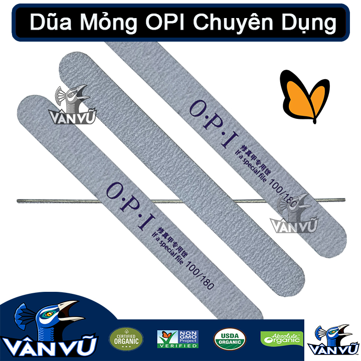 Dũa móng opi loại mỏng, dũa móng tay chân chuyên dụng làm nail
