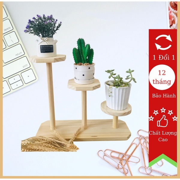 Kệ Để Bàn Hoa Giá Đỡ Đứng kệ để cây cảnh trên bàn  kích thước 40x40x12 cm