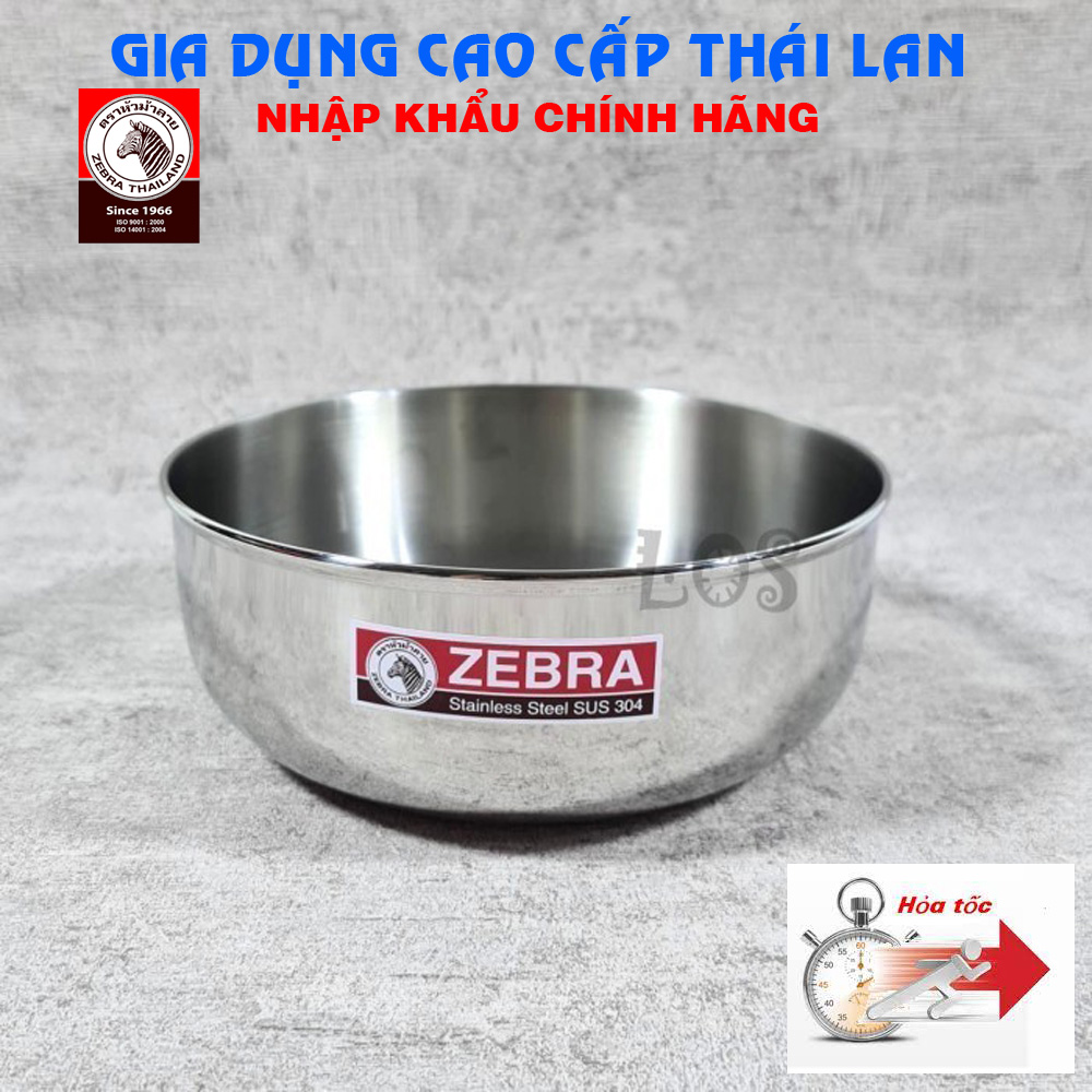 Chén inox 18cm - 16cm - 14cm - 12cm zebra 111018 - 111016 - 111014 - 111012