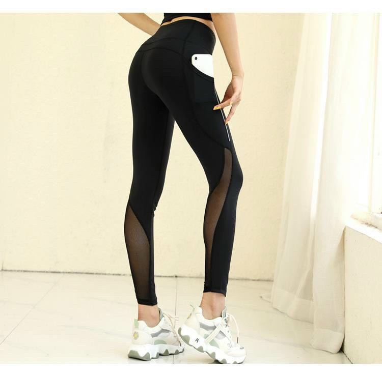 Quần Dài Legging Nữ Tập Gym,Yoga,Fitness,Aerobic,Zumba Có Túi- Hàng Việt Nam