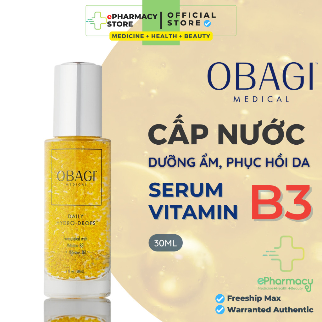 Serum obagi daily hydro drops facial cấp nước dưỡng ẩm phục hồi da