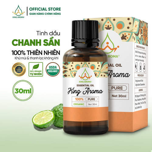 Tinh dầu thiên nhiên Chanh Sần Ấn mẫu thử 30ml/100ml