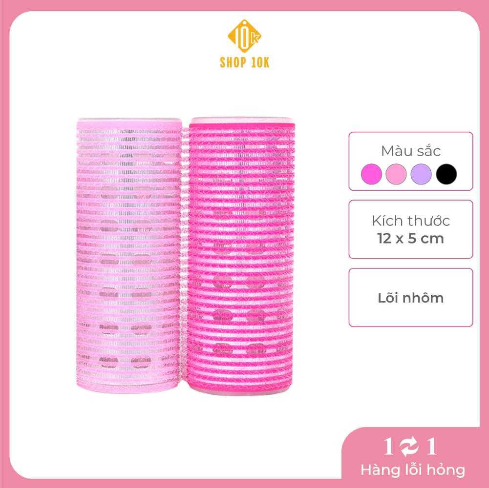Lô uốn tóc mái bay lõi nhựa dài tự dính kích thước 12x5cm shop10khcm- sp005253