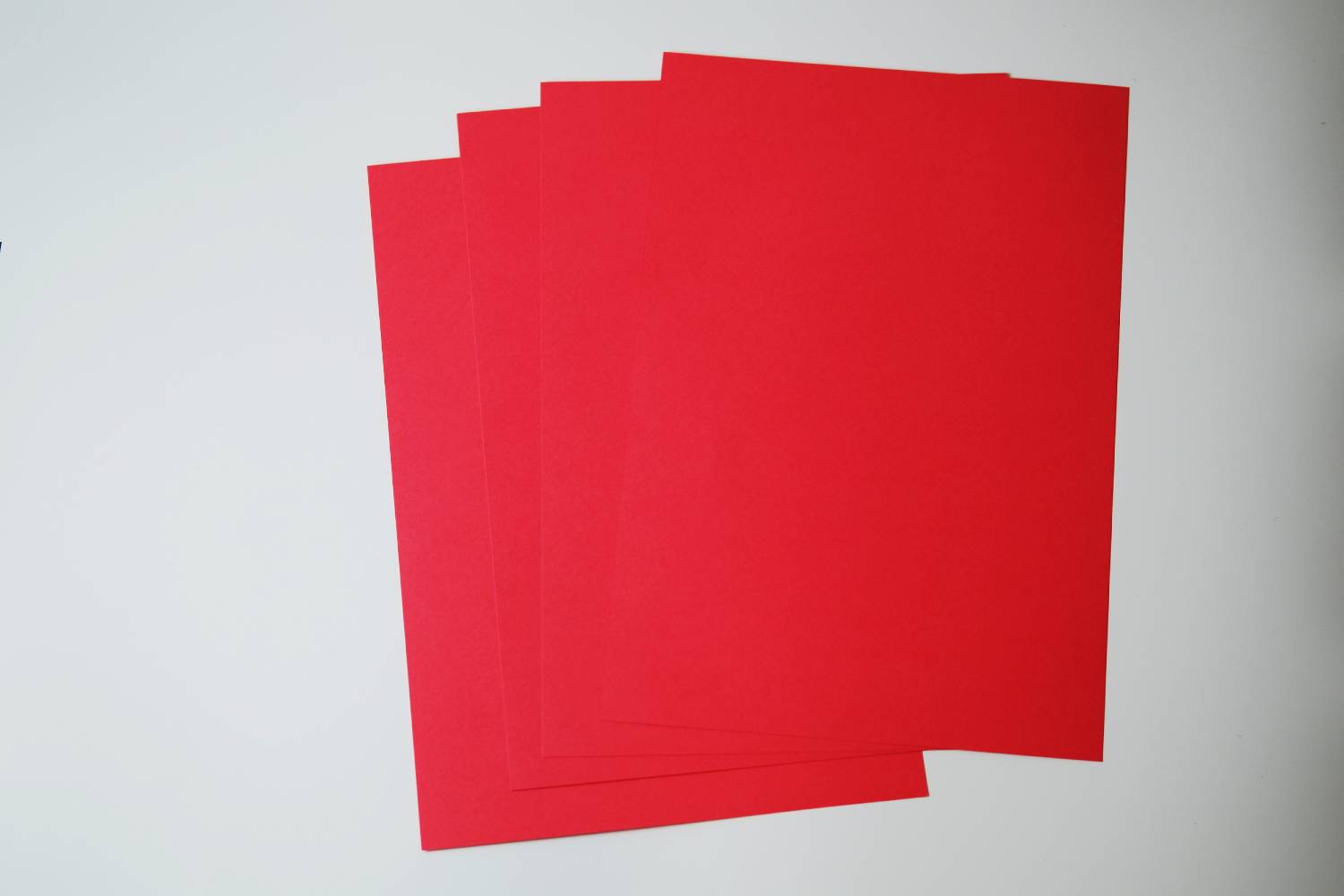 Giấy làm thiệp màu đỏ a4 định lượng 204 gsm & 124 gsm | giấy mỹ thuật kishu nhật | 10 tờ/xấp