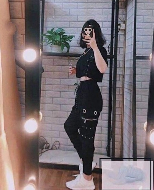 Mạnh dũng store 1 áo croptop ôzê sườn thắt dây hit hot f6