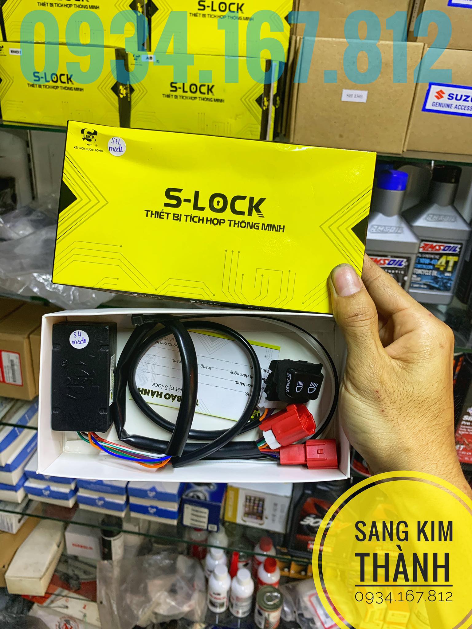 [HCM]Mạch Tắt Đèn Pha SLOCK Cho Xe Honda Sh Mode 2020 Full Giắc Cắm Tặng Kèm Nút Passing Sh