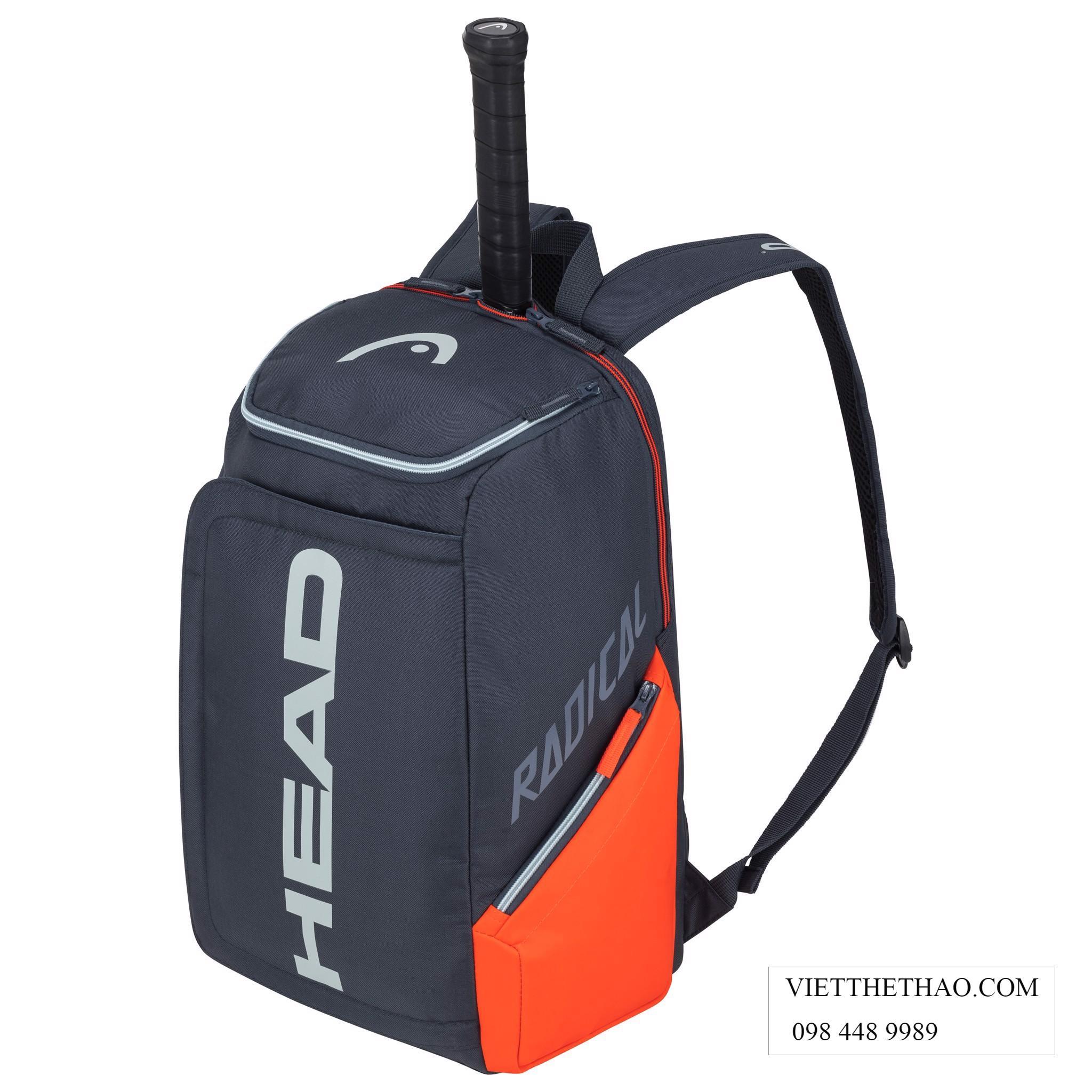 Balo tennis head rebel backpack radical