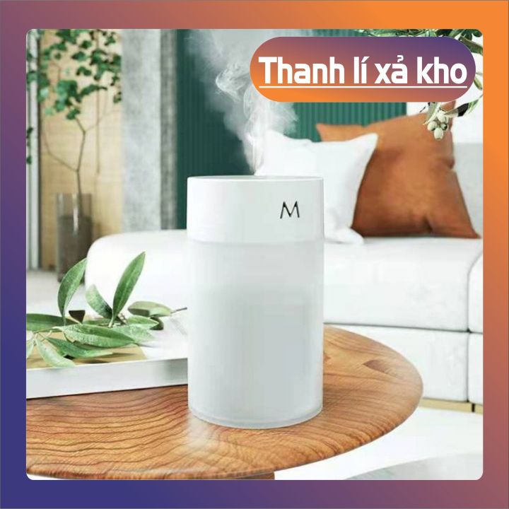 Máy xông tinh dầu tạo độ ẩm, Máy phun sương có đèn LED chữ M , Máy đuổi muỗi mini , Máy lọc không khí khuếch tán tinh dầu thơm