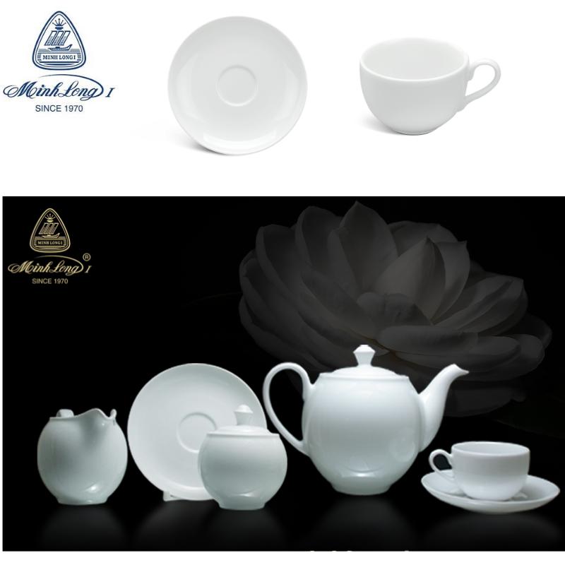 [HCM]Bộ trà 0.8 L - Camellia - Trắng - Trắng   - 01803800003